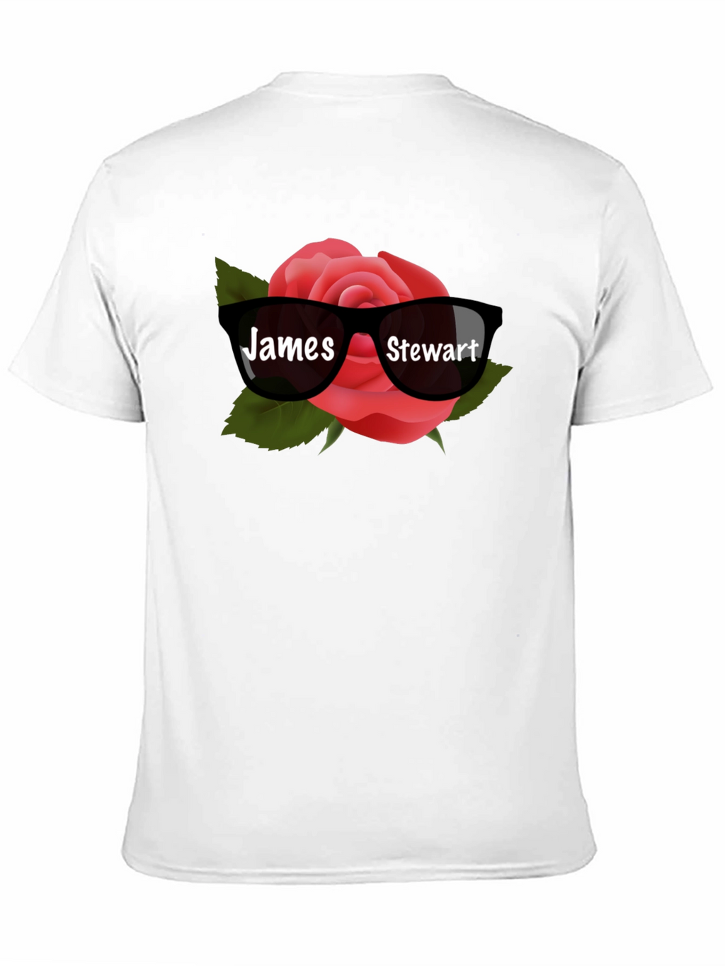 James Stewart Rose Sunglasses Graphic Tee