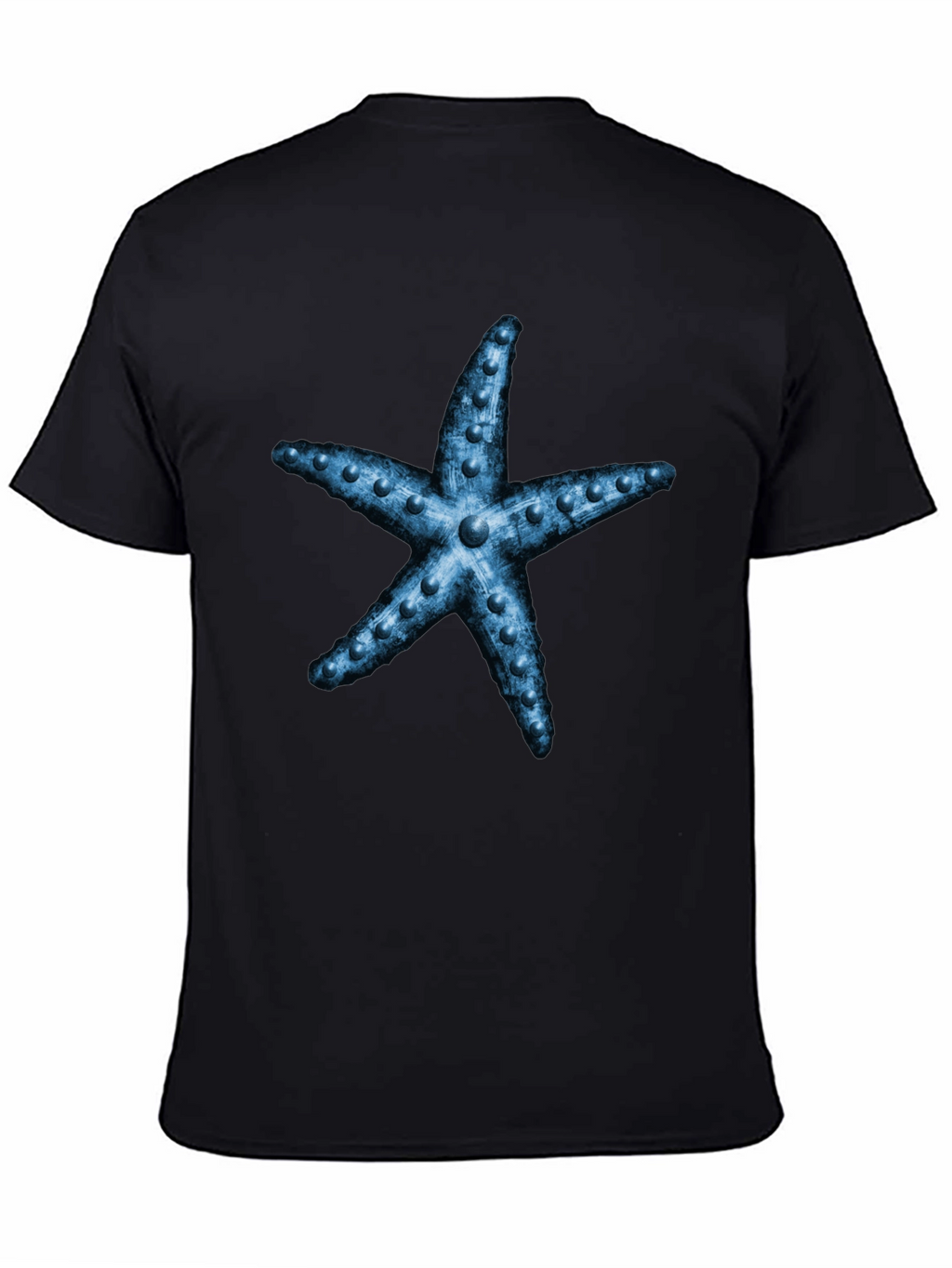 Blue Starfish Graphic Tee - Unique Design