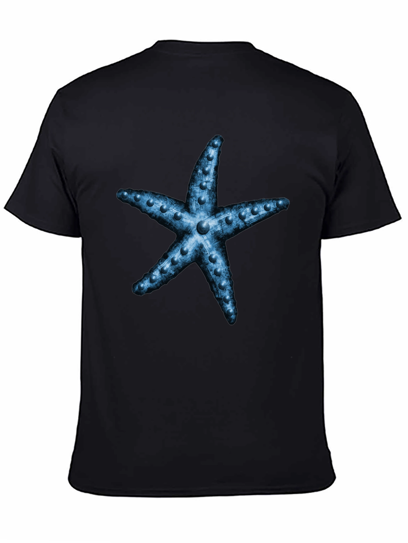 Blue Starfish Graphic Tee - Unique Design
