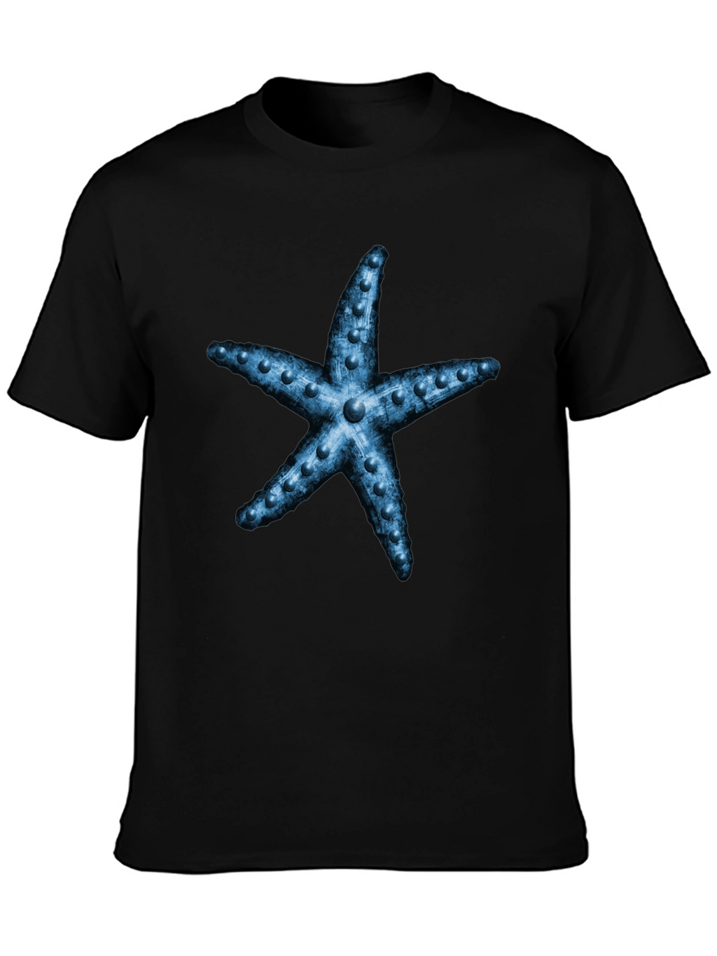 Blue Starfish Graphic Tee - Unique Design
