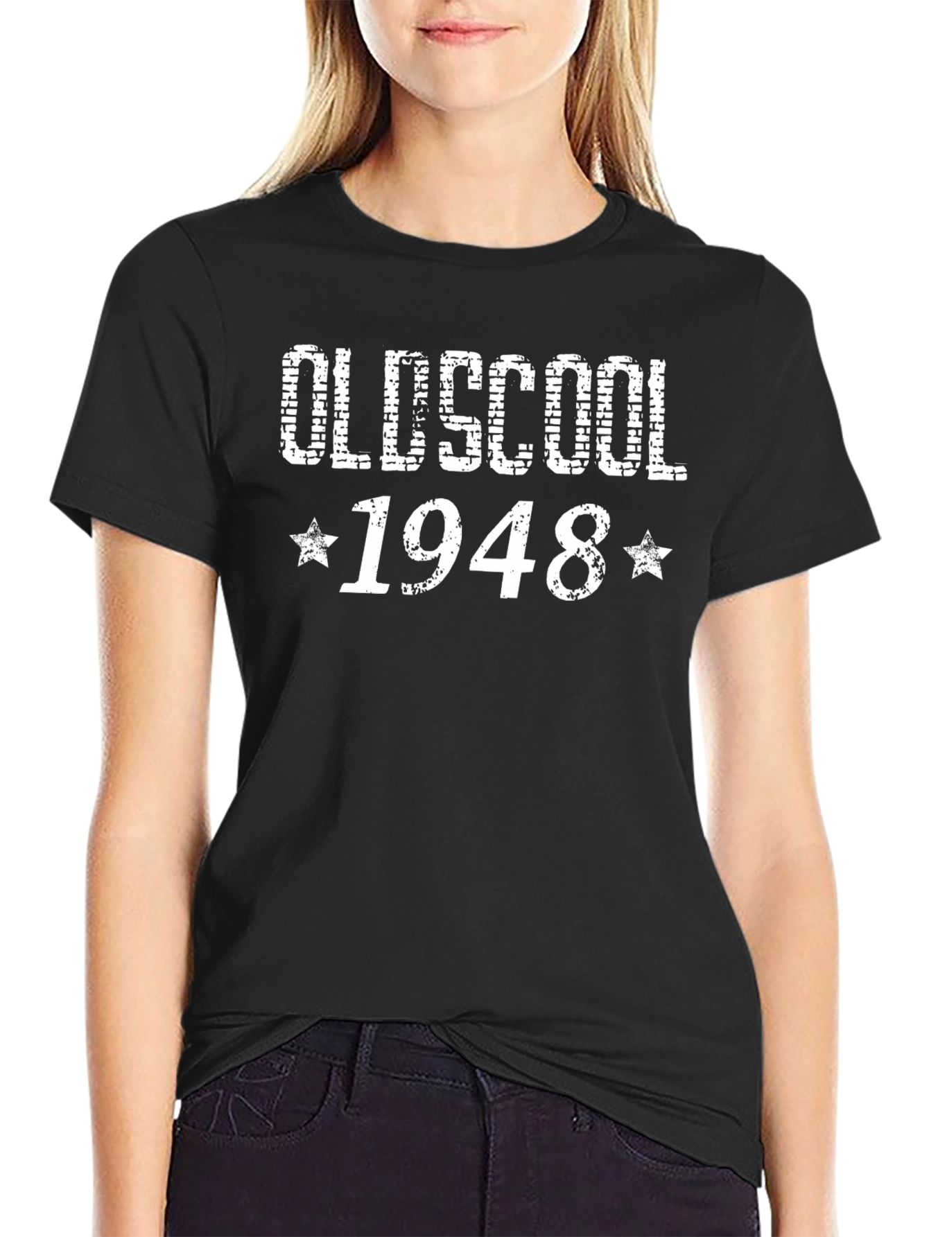 Oldschool 1948 Graphic Tee - Vintage Style
