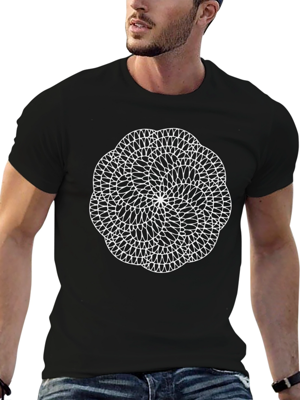 Geometric Pattern T-Shirt