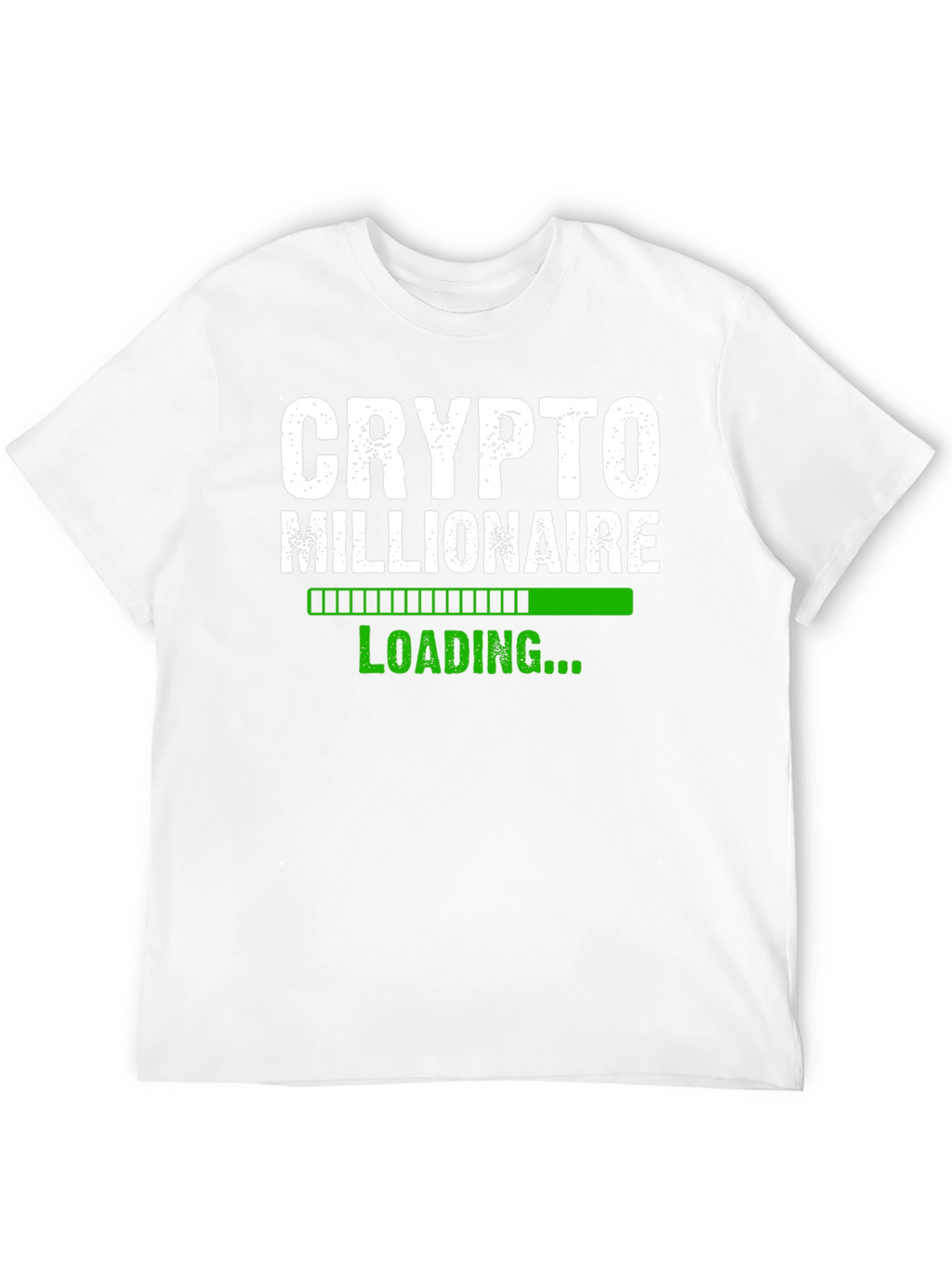 Crypto Millionaire Loading T-Shirt - Black