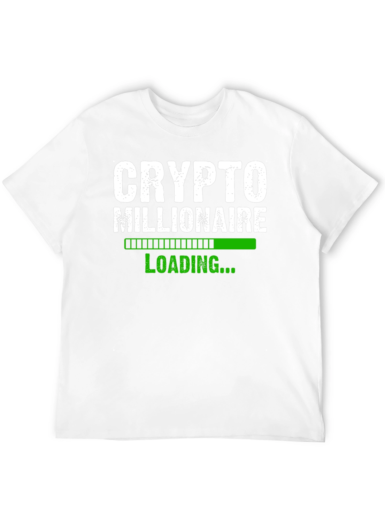 Crypto Millionaire Loading T-Shirt - Black