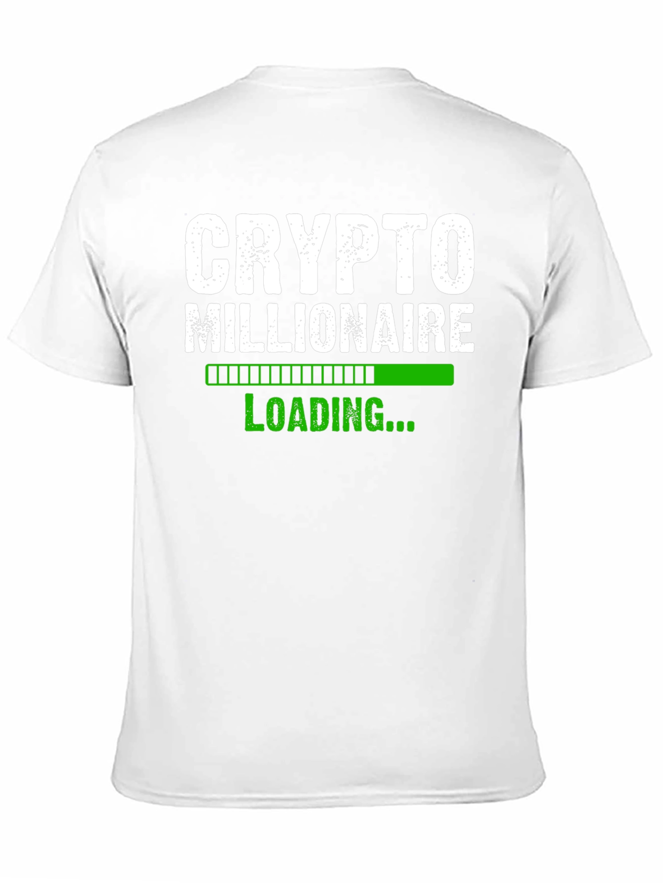 Crypto Millionaire Loading T-Shirt - Black