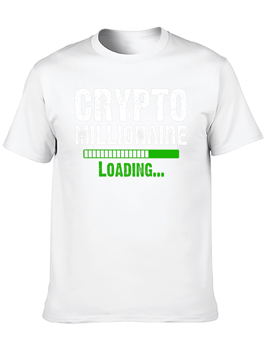 Crypto Millionaire Loading T-Shirt - Black