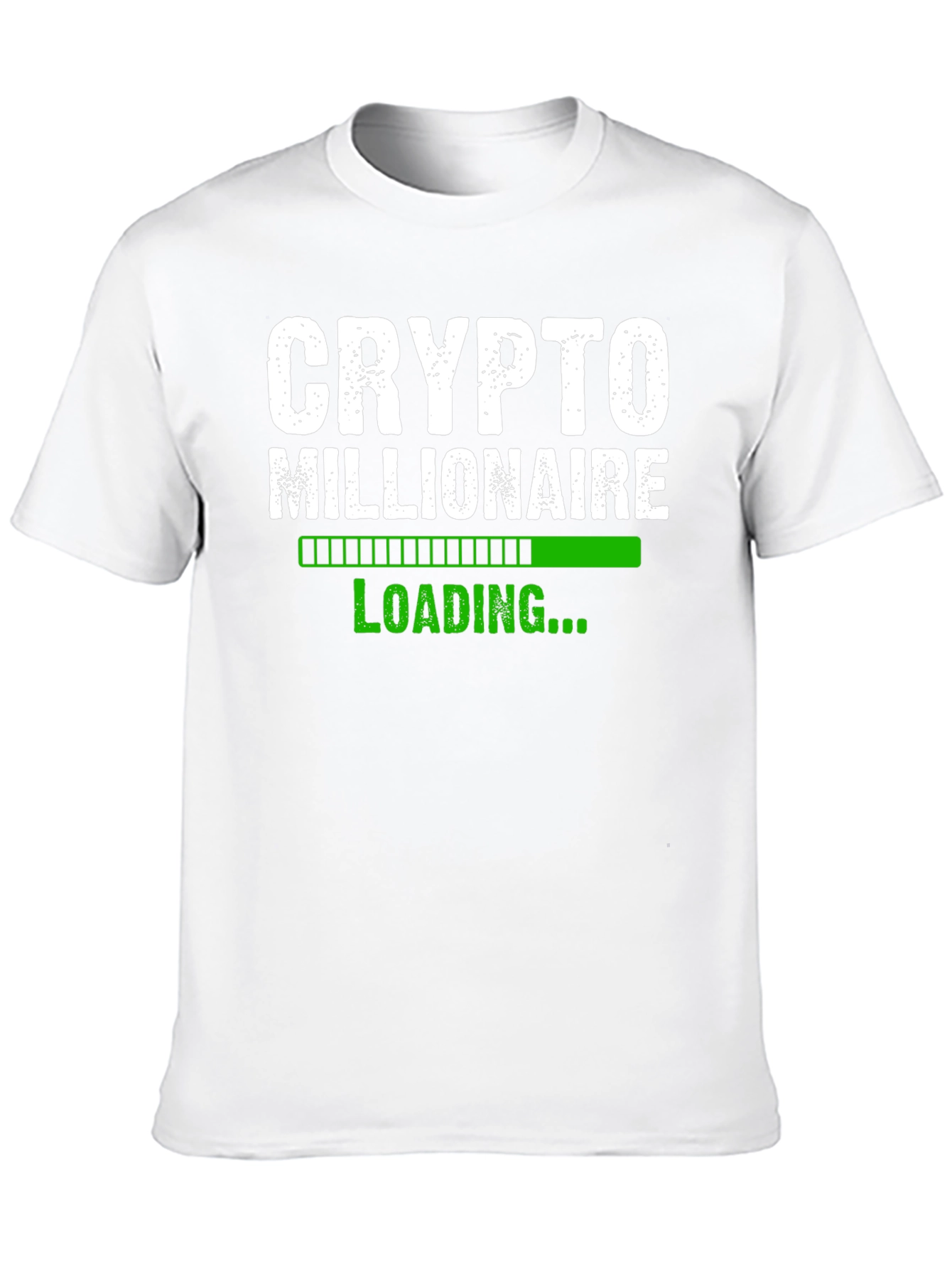 Crypto Millionaire Loading T-Shirt - Black