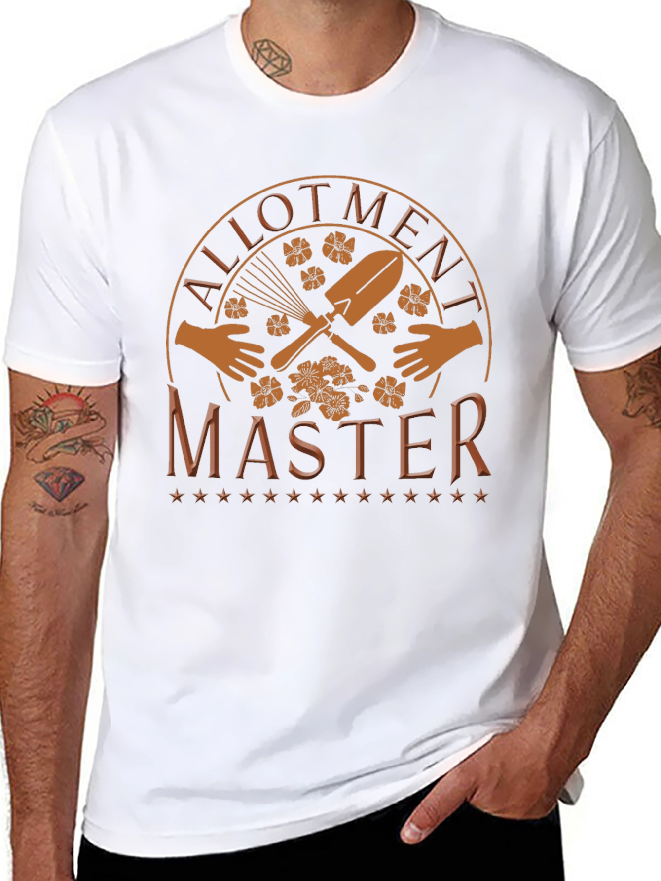Allotment Master T-Shirt - Gardening Hobby Tee