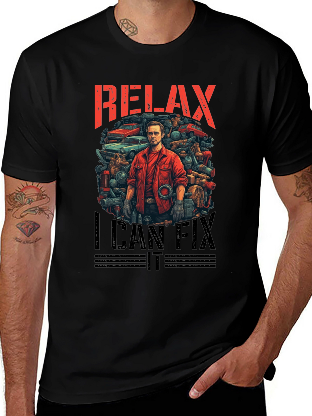 Relax I Can Fix It Graphic Tee