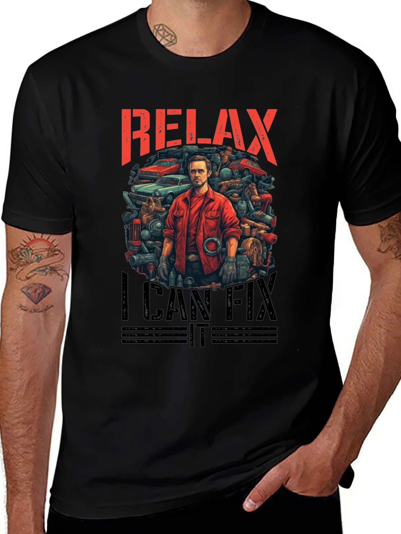 Relax I Can Fix It Graphic Tee