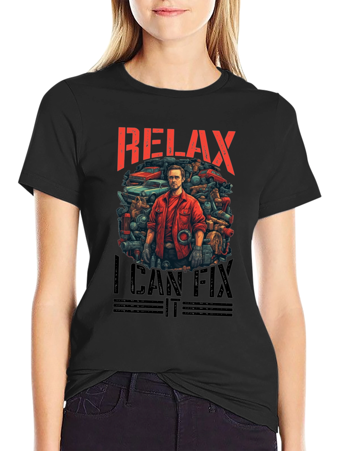 Relax I Can Fix It Graphic Tee