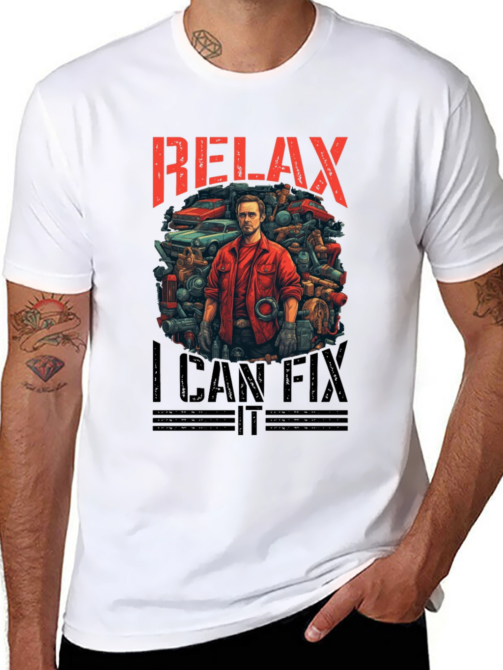 Relax I Can Fix It Graphic Tee