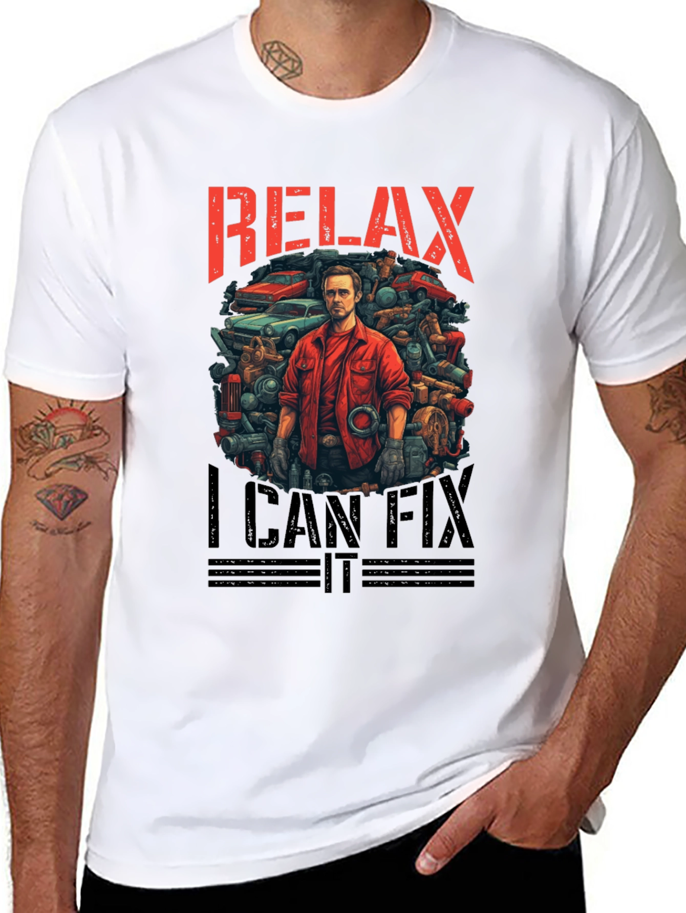 Relax I Can Fix It Graphic Tee