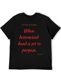 Motivational Graphic Tee - Anything is Possible