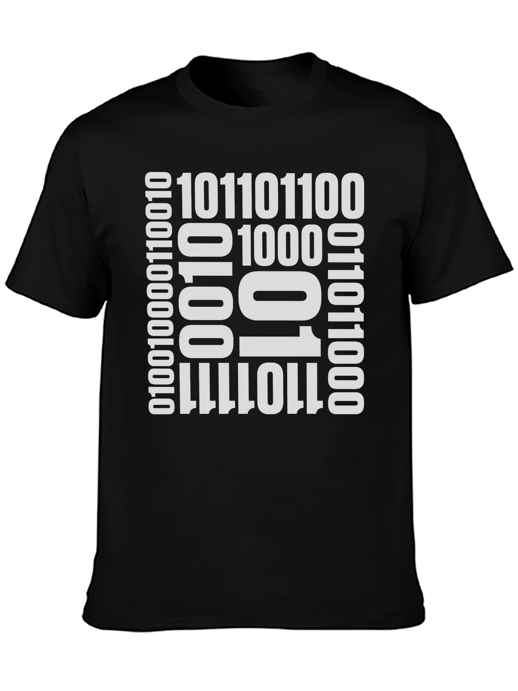 Binary Code Graphic Tee - Geeky Style