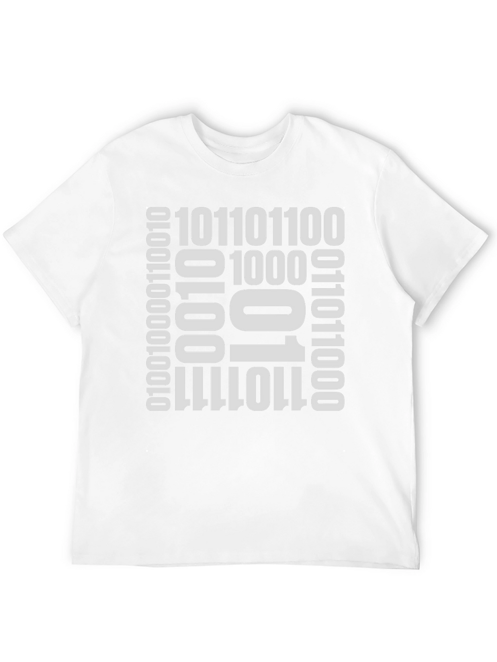 Binary Code Graphic Tee - Geeky Style