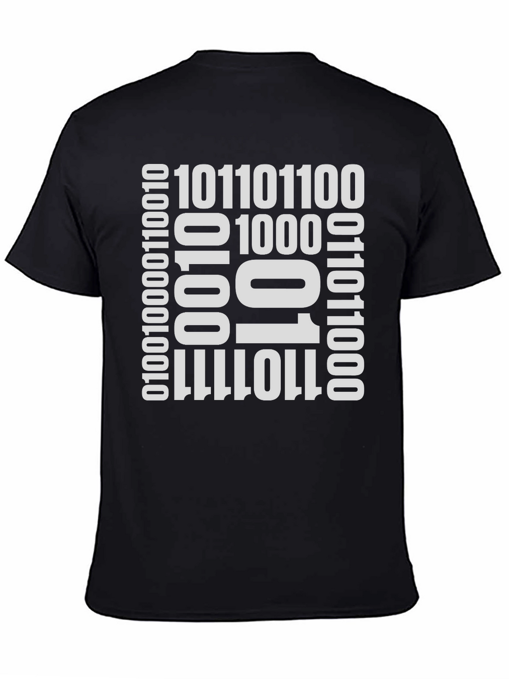 Binary Code Graphic Tee - Geeky Style