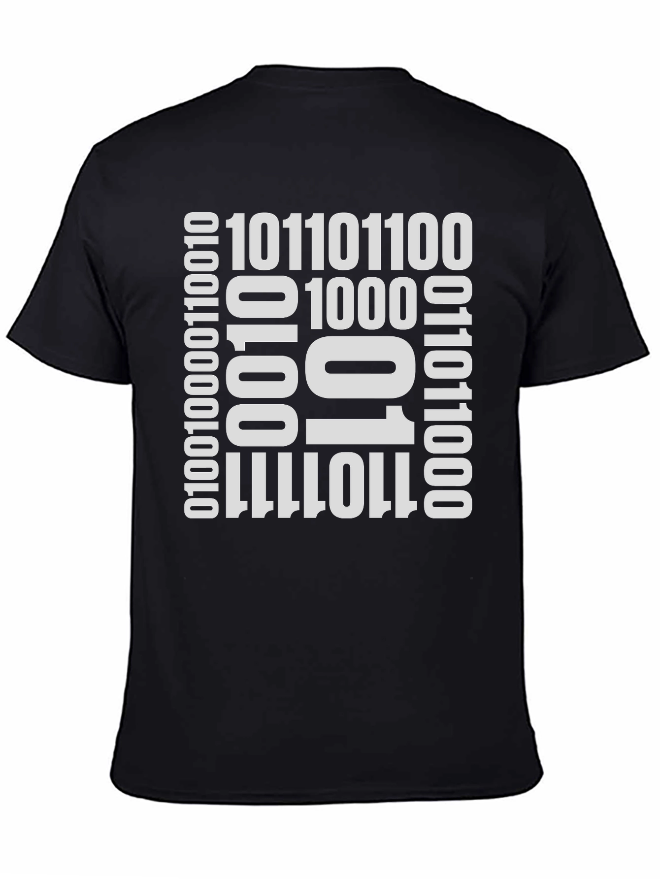 Binary Code Graphic Tee - Geeky Style