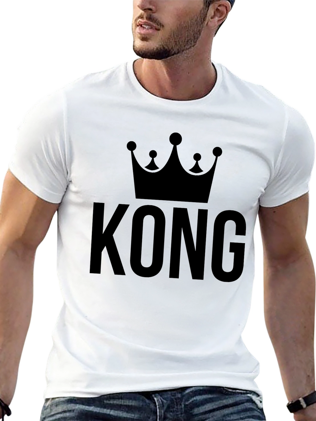King Kong Crown T-Shirt - Black