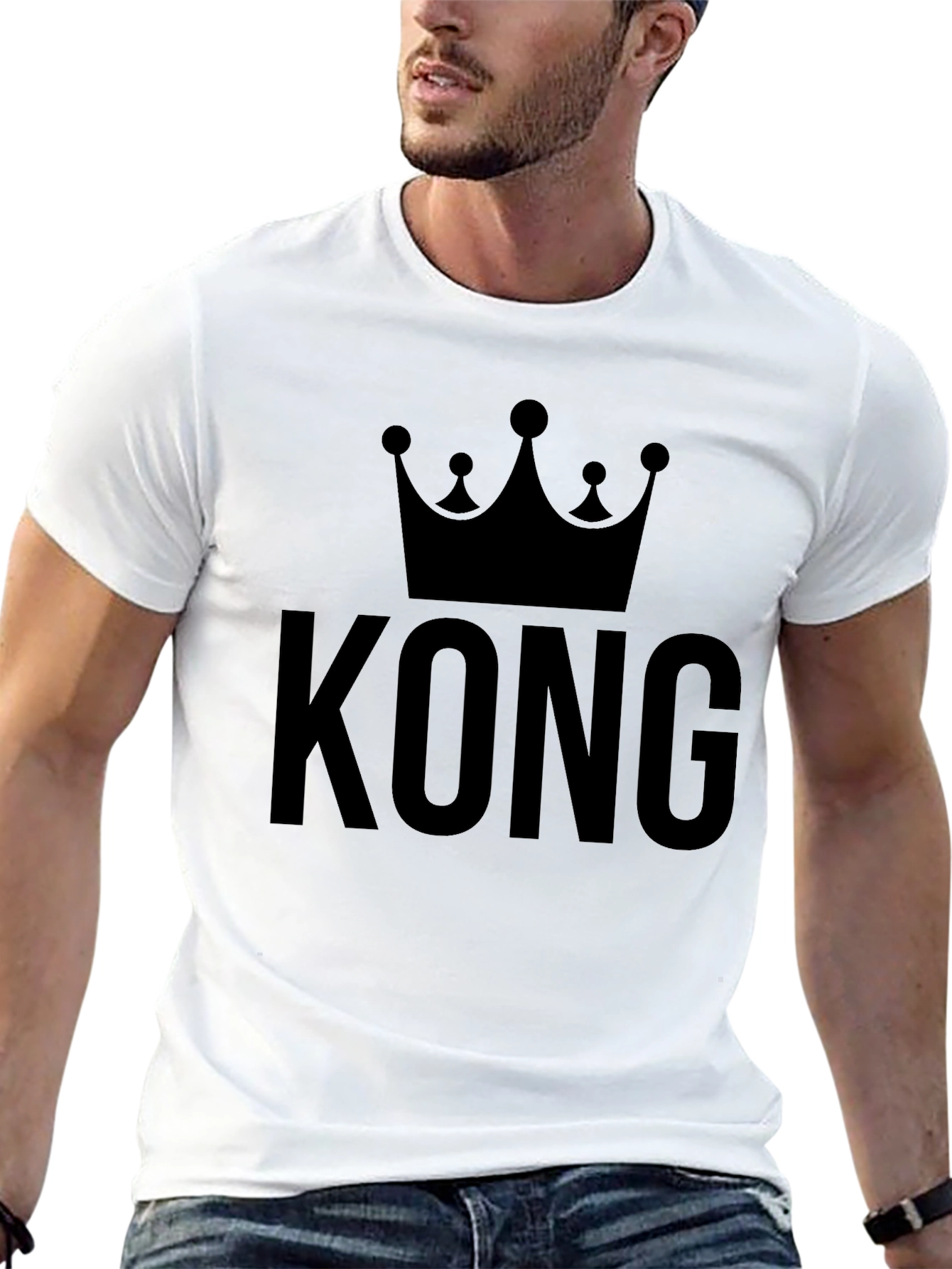 King Kong Crown T-Shirt - Black