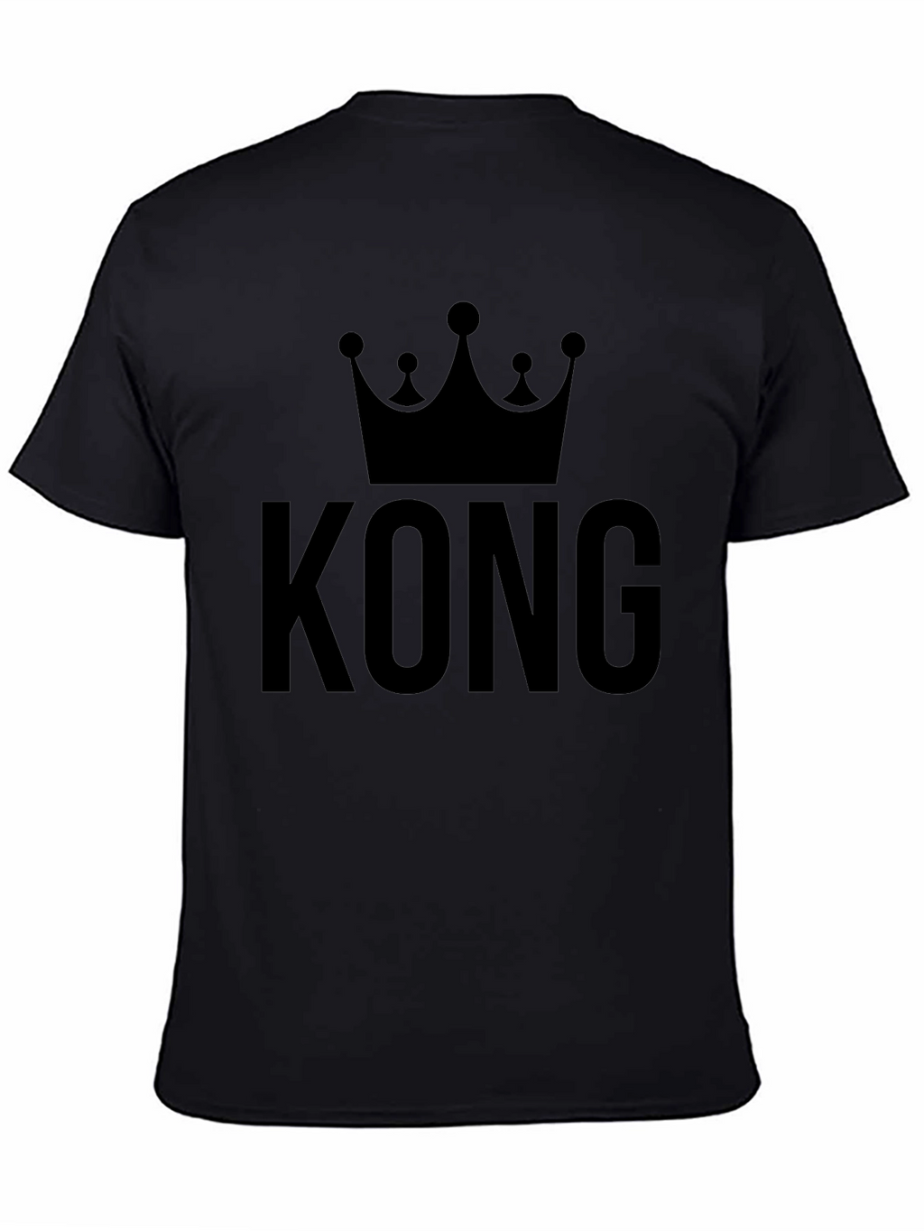 King Kong Crown T-Shirt - Black