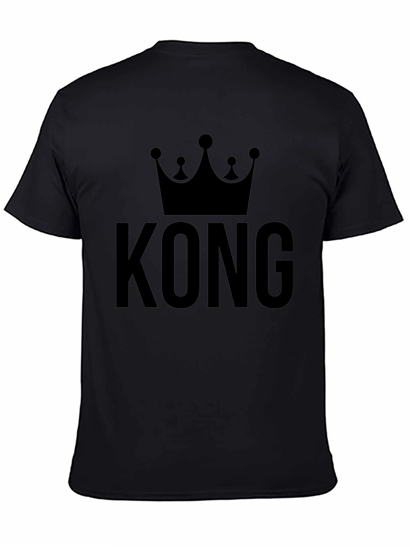 King Kong Crown T-Shirt - Black