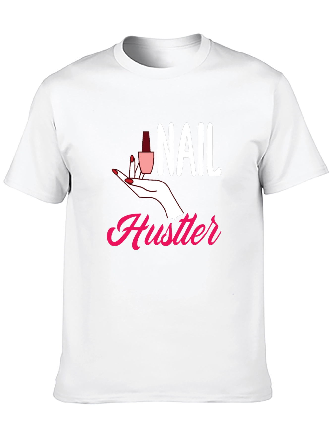 Nail Hustler Graphic Tee - Manicure Lovers T-Shirt