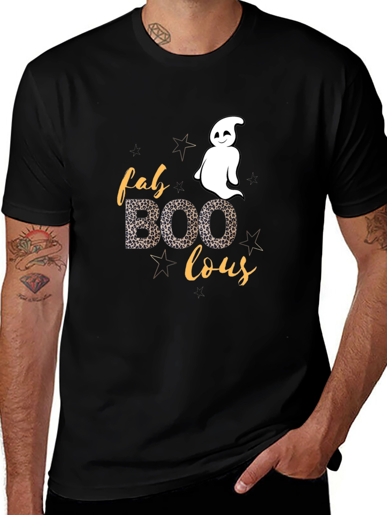 Fab BOO Lous Black T-Shirt