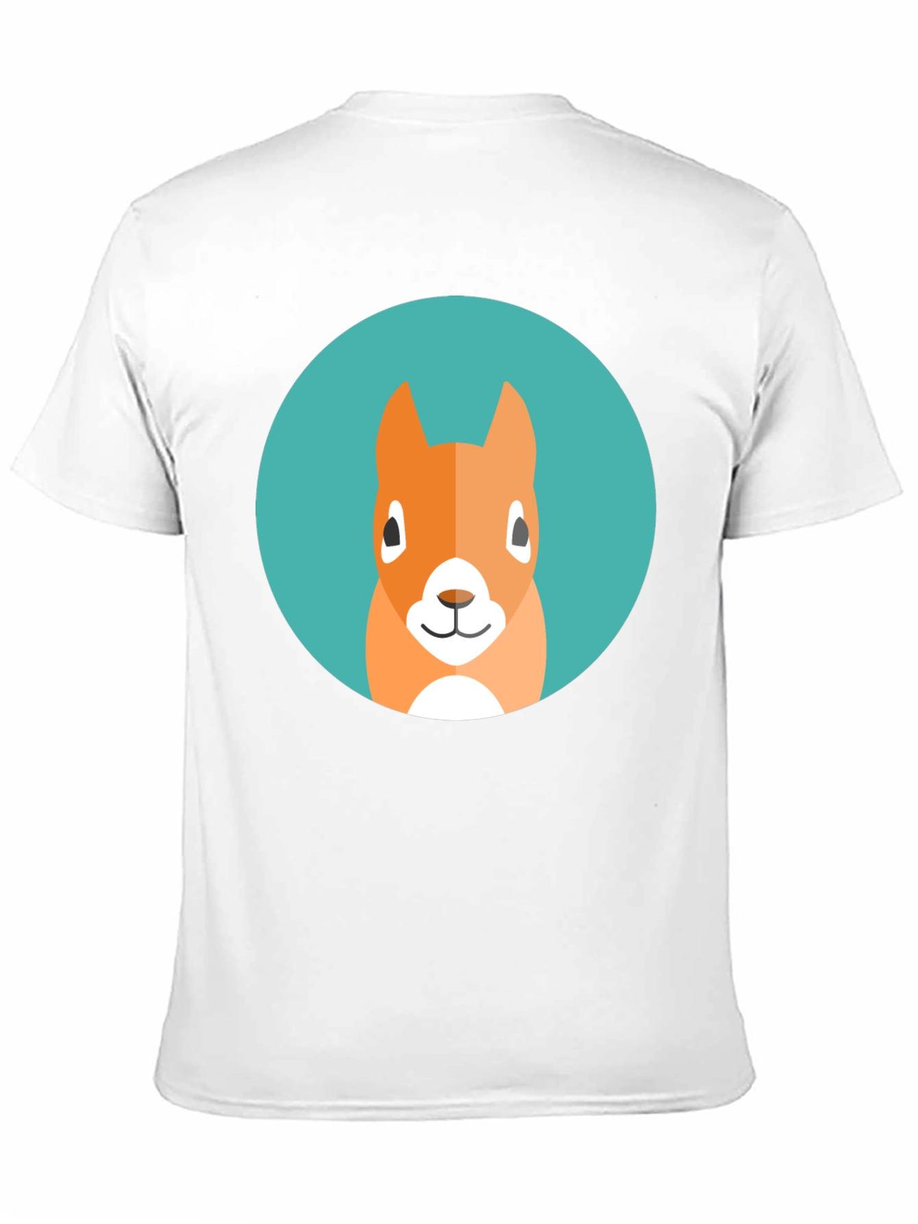 Squirrel Graphic Tee - Casual Black T-Shirt