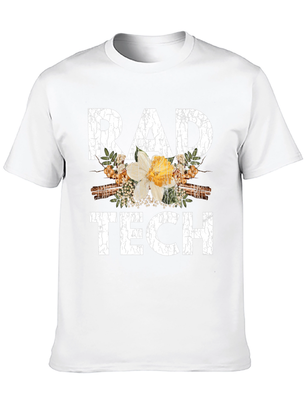 Rad Tech Floral Graphic T-Shirt