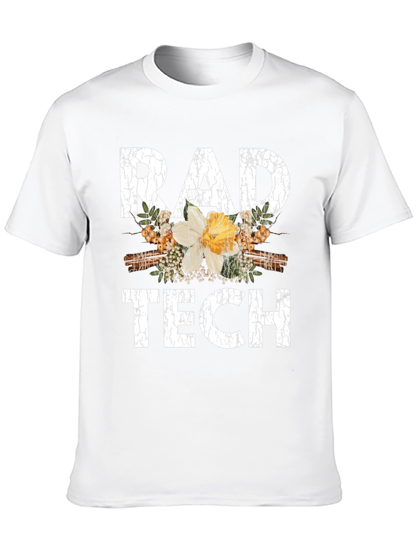 Rad Tech Floral Graphic T-Shirt