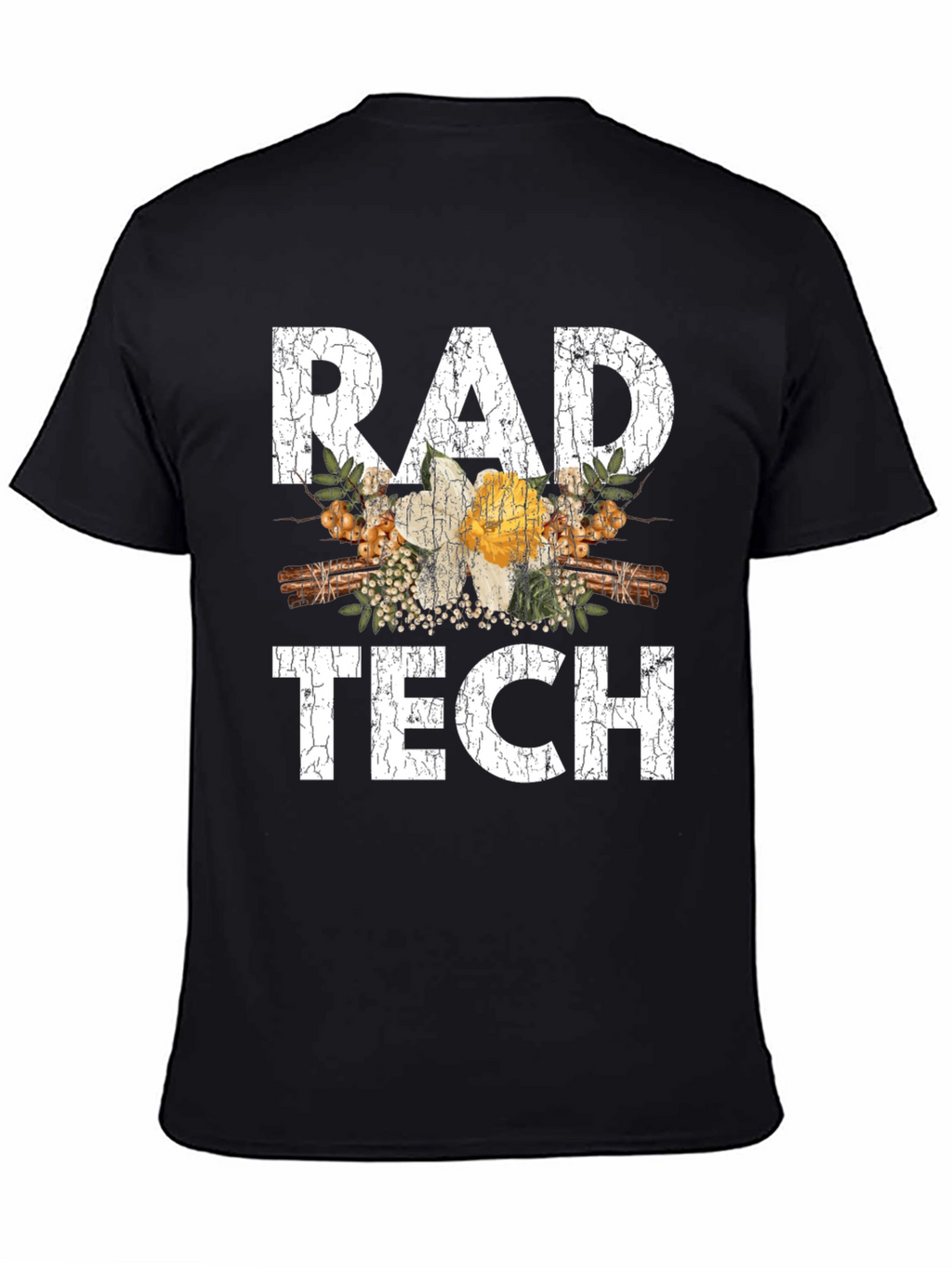 Rad Tech Floral Graphic T-Shirt