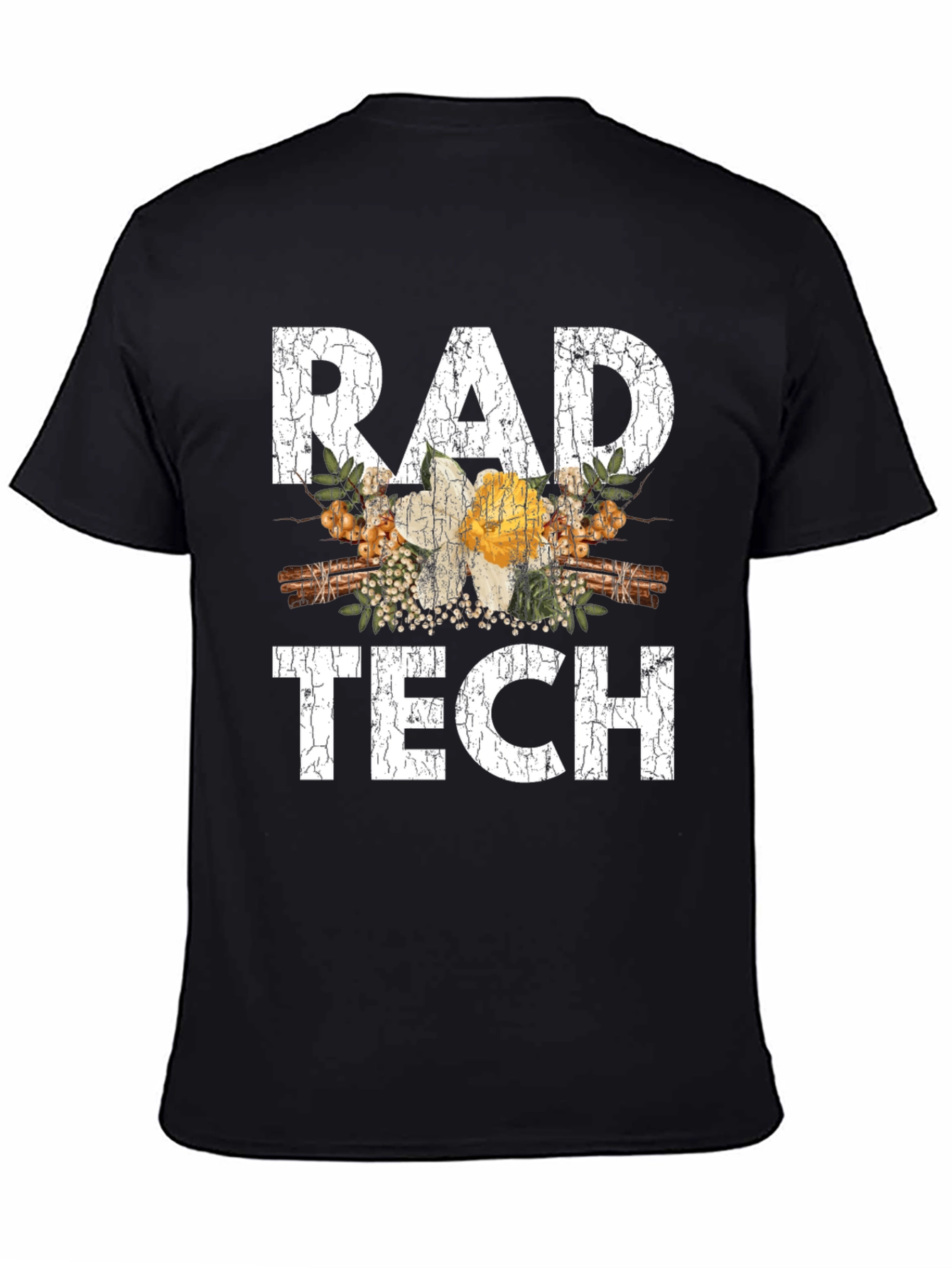 Rad Tech Floral Graphic T-Shirt