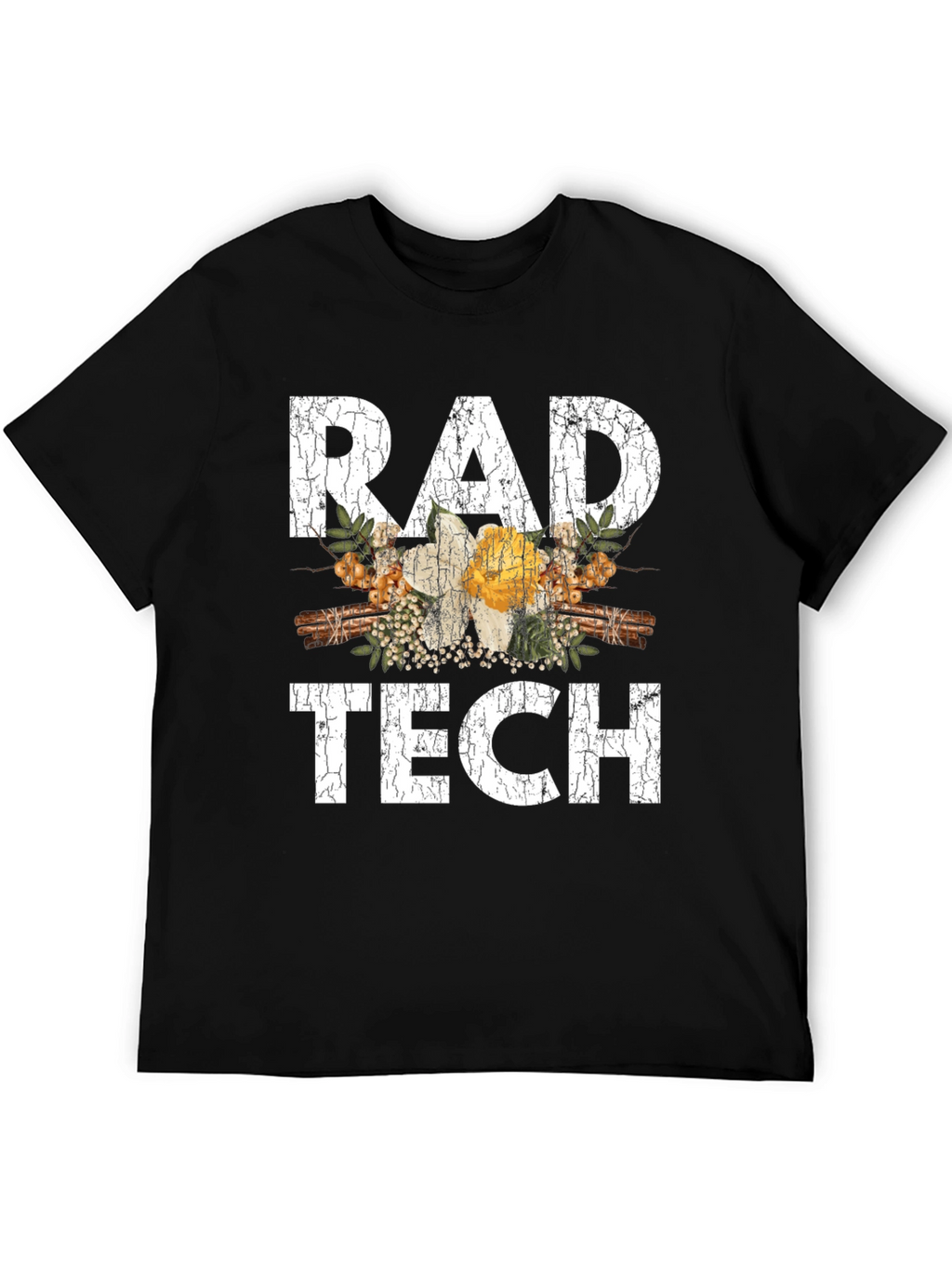 Rad Tech Floral Graphic T-Shirt
