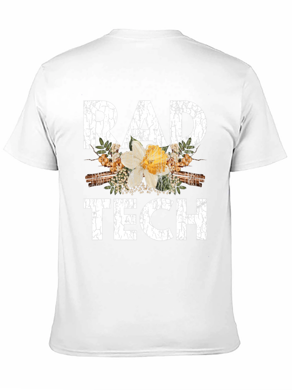 Rad Tech Floral Graphic T-Shirt
