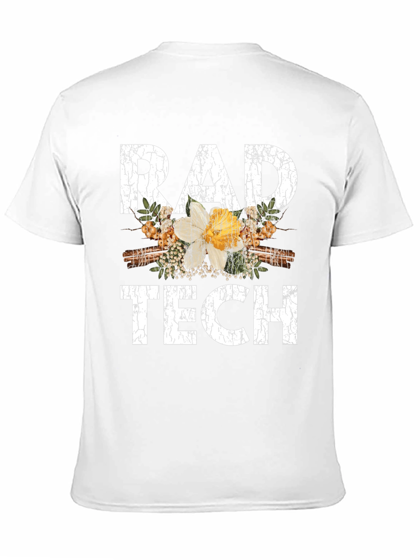 Rad Tech Floral Graphic T-Shirt