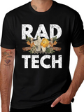 Rad Tech Floral Graphic T-Shirt