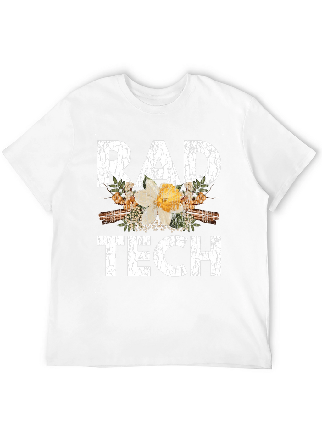 Rad Tech Floral Graphic T-Shirt