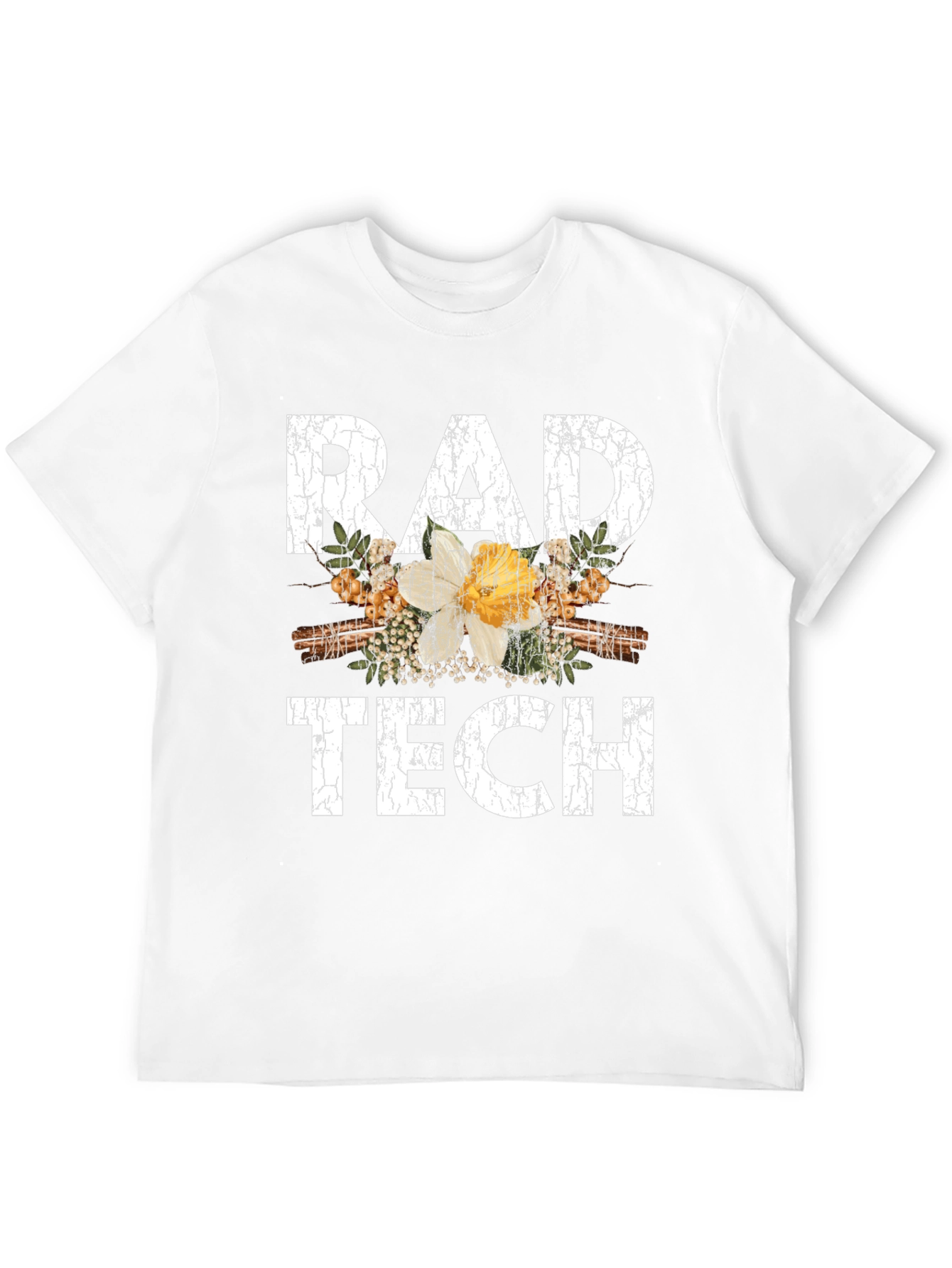 Rad Tech Floral Graphic T-Shirt