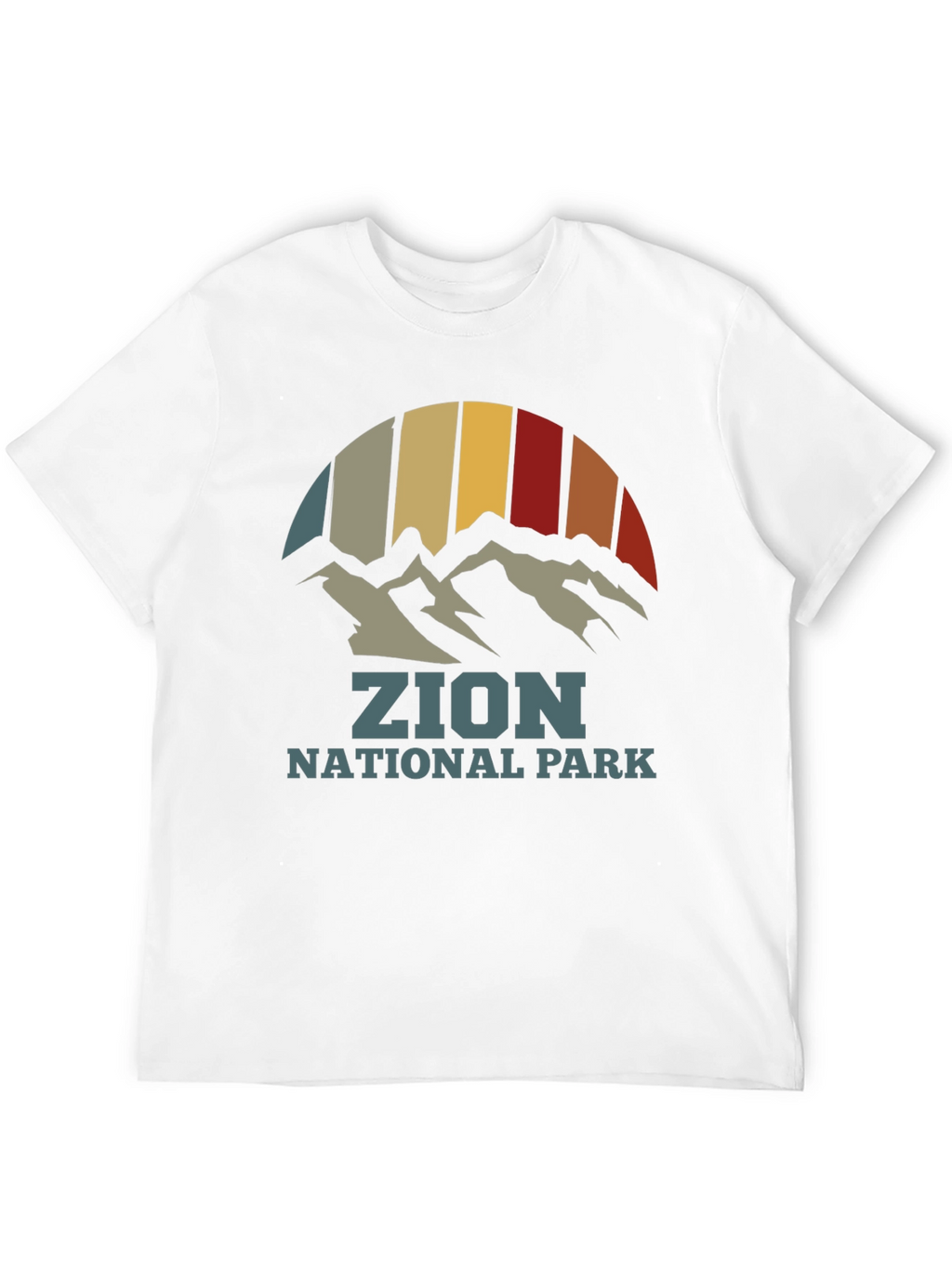 Zion National Park Retro Graphic T-Shirt