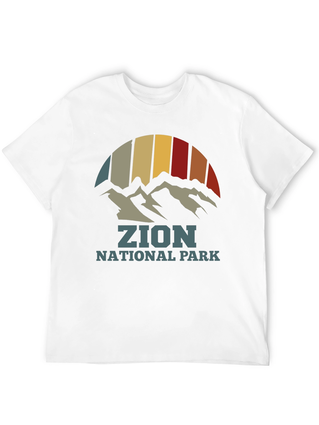 Zion National Park Retro Graphic T-Shirt