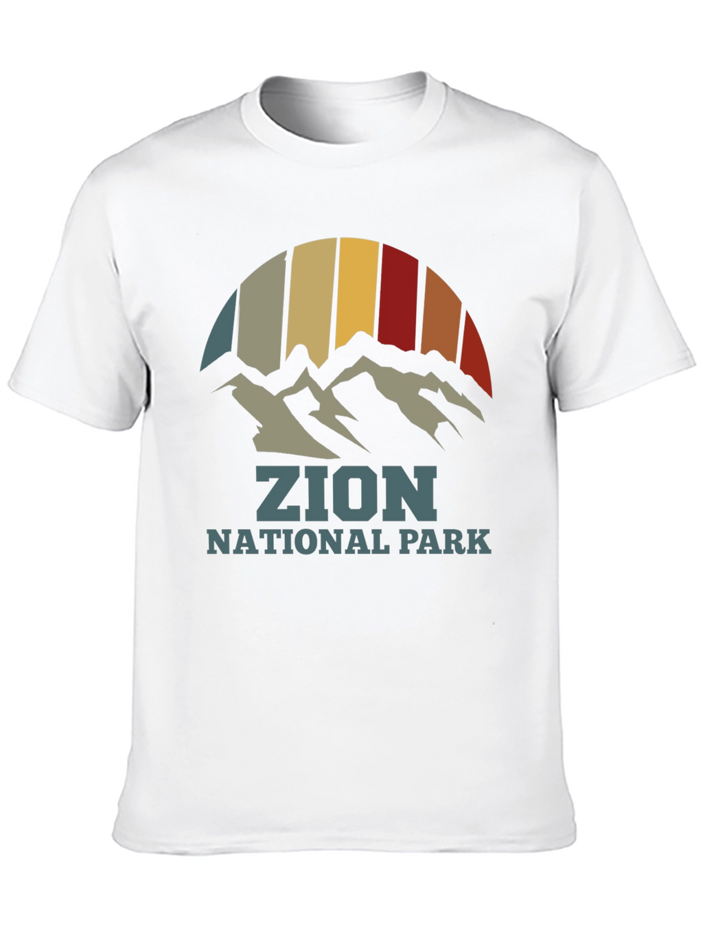 Zion National Park Retro Graphic T-Shirt