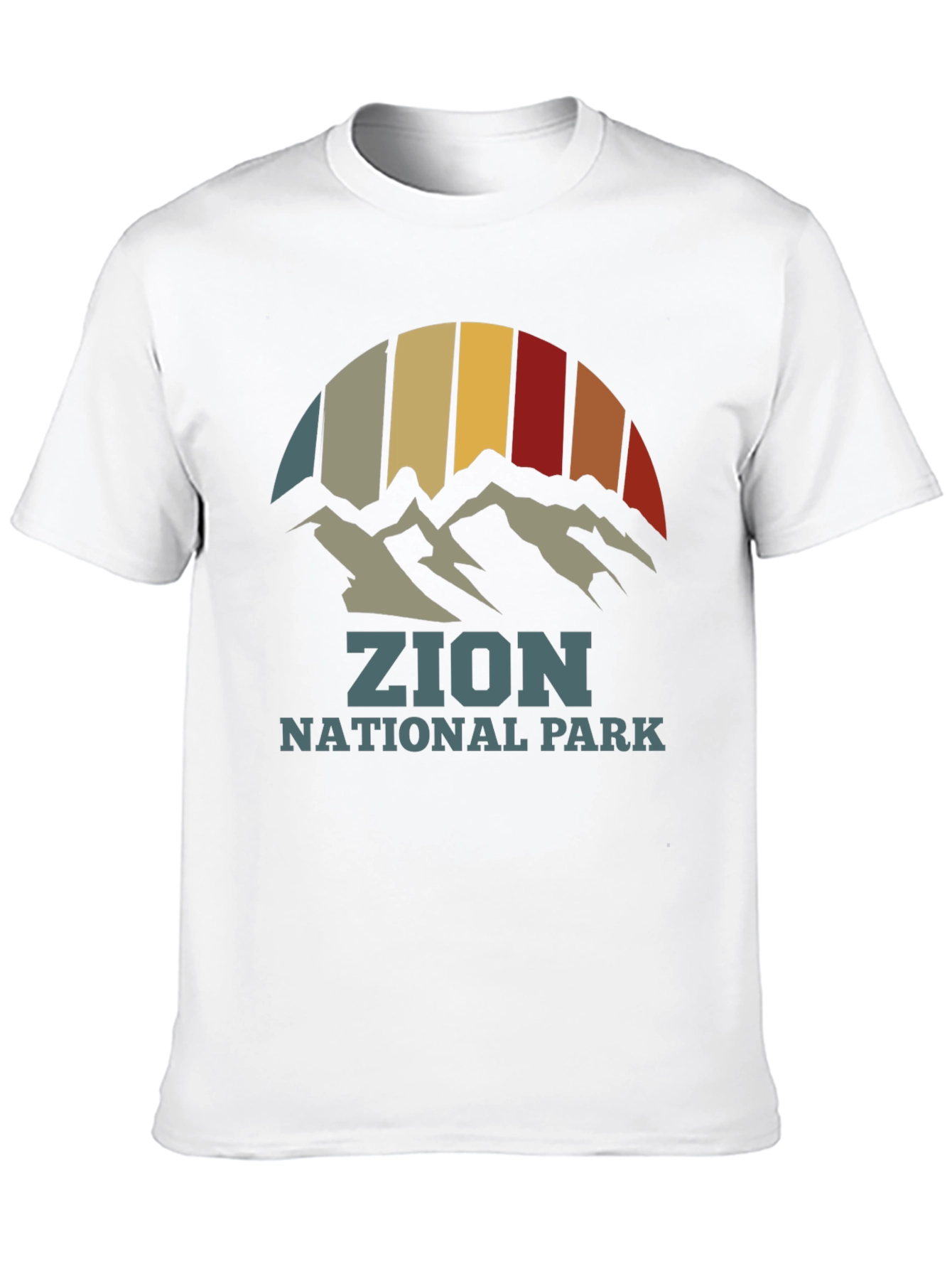 Zion National Park Retro Graphic T-Shirt