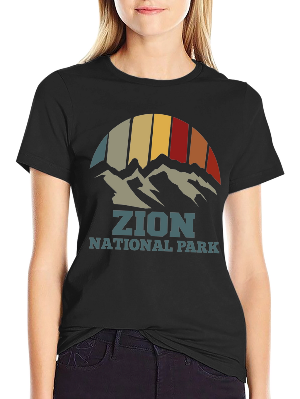Zion National Park Retro Graphic T-Shirt