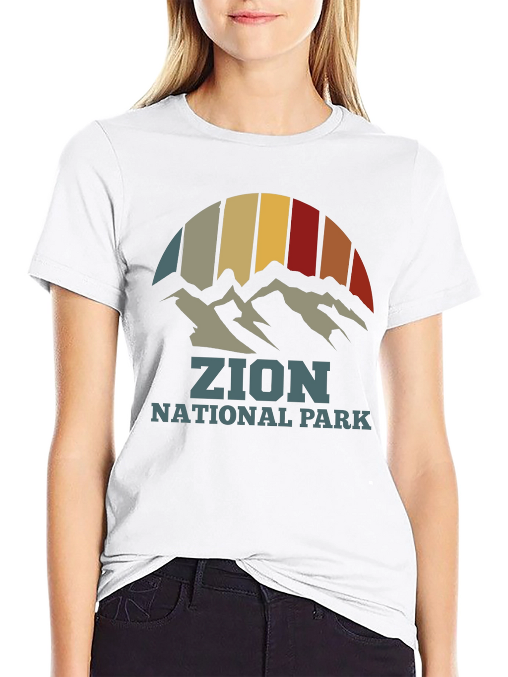 Zion National Park Retro Graphic T-Shirt