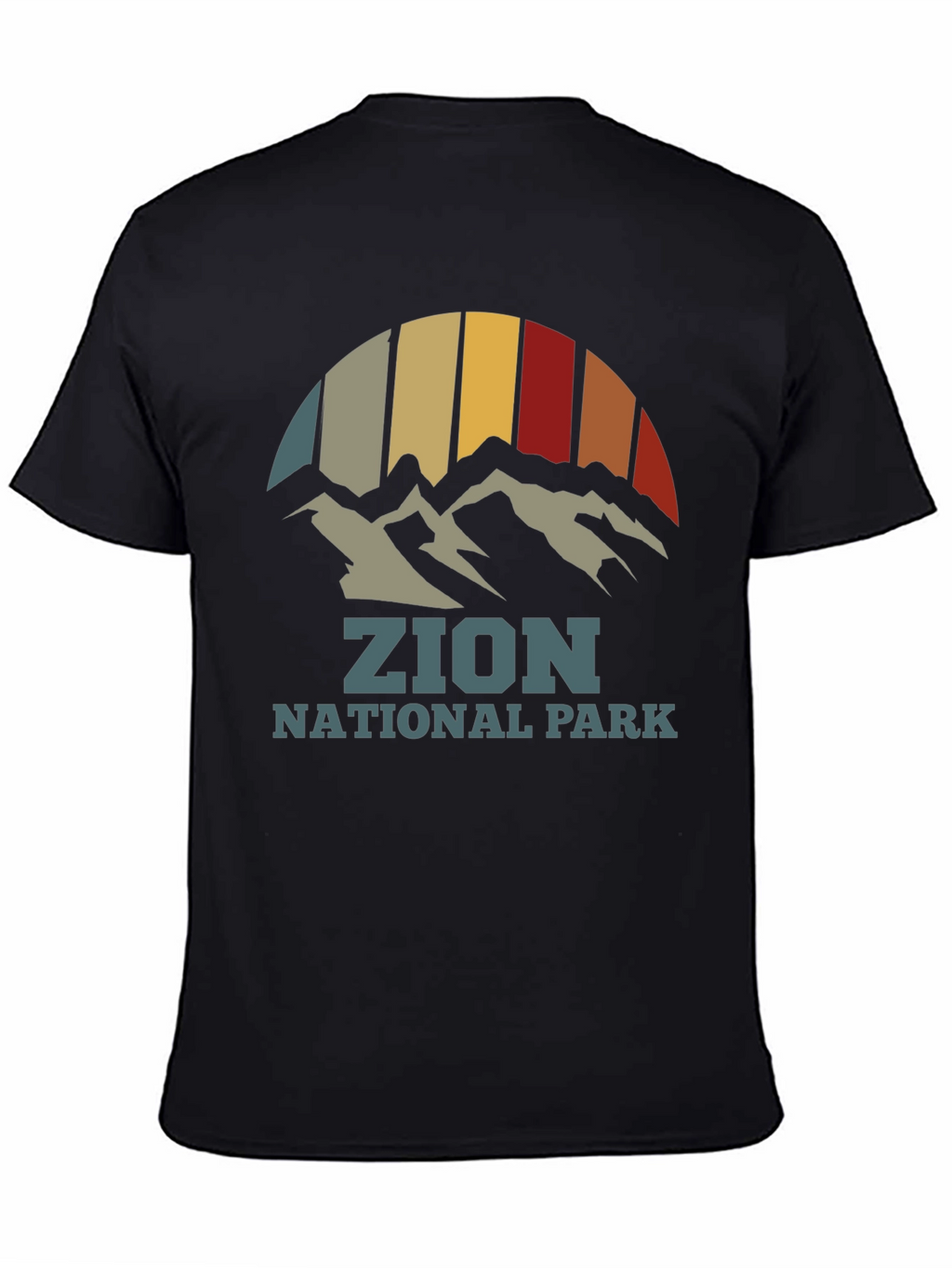 Zion National Park Retro Graphic T-Shirt
