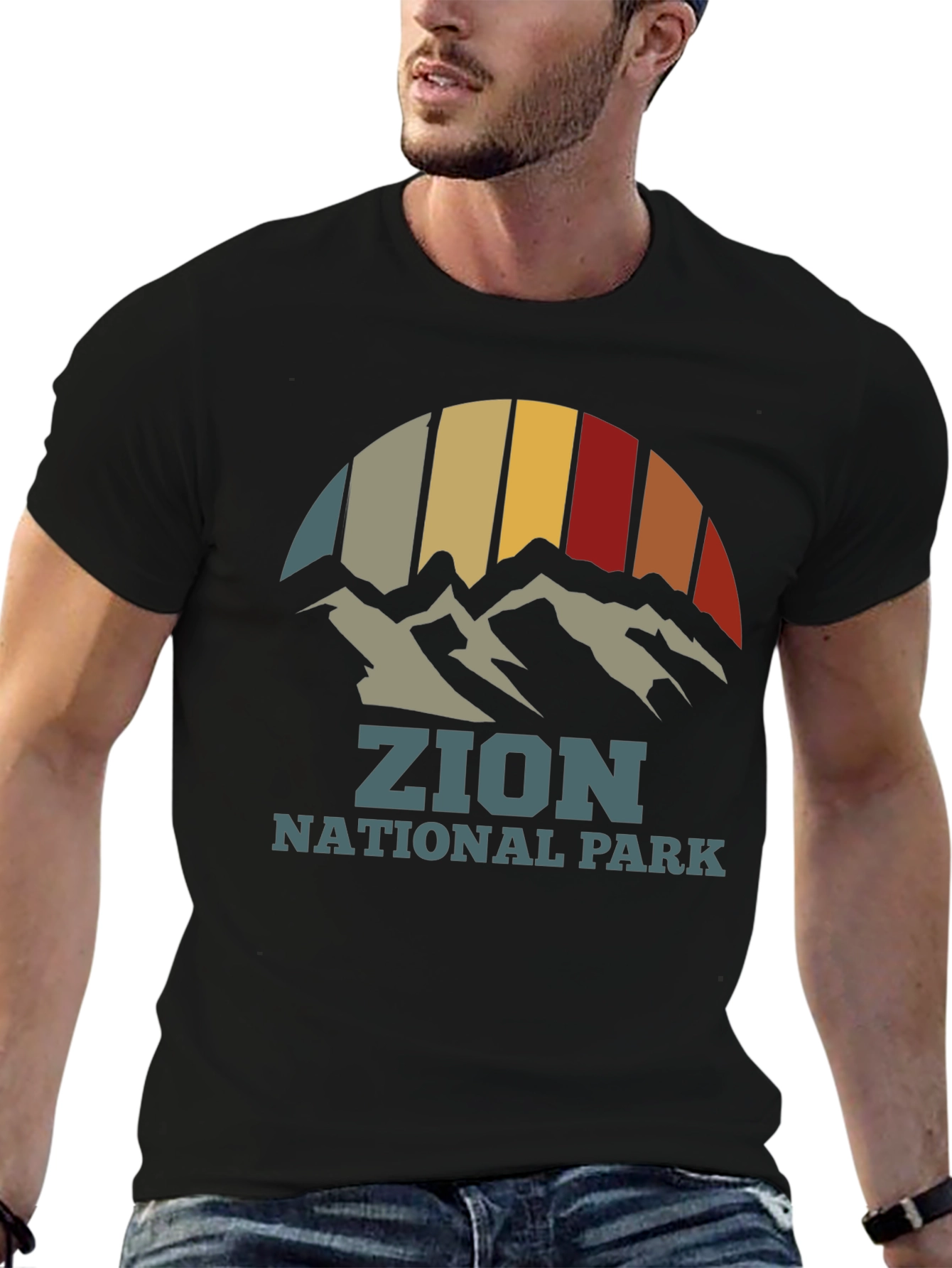 Zion National Park Retro Graphic T-Shirt