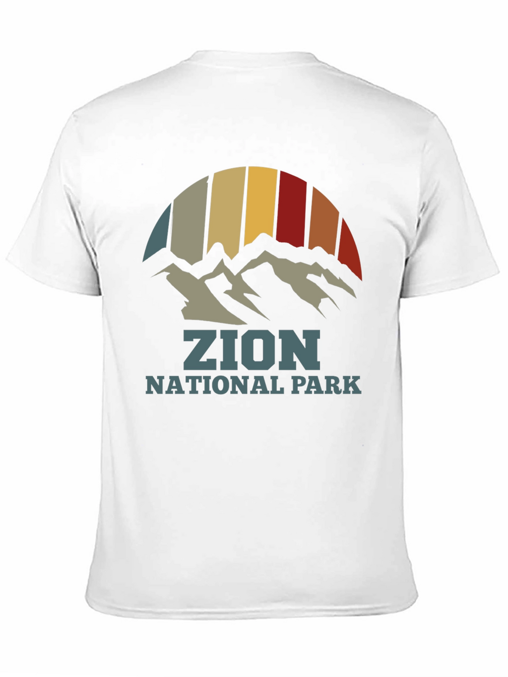 Zion National Park Retro Graphic T-Shirt