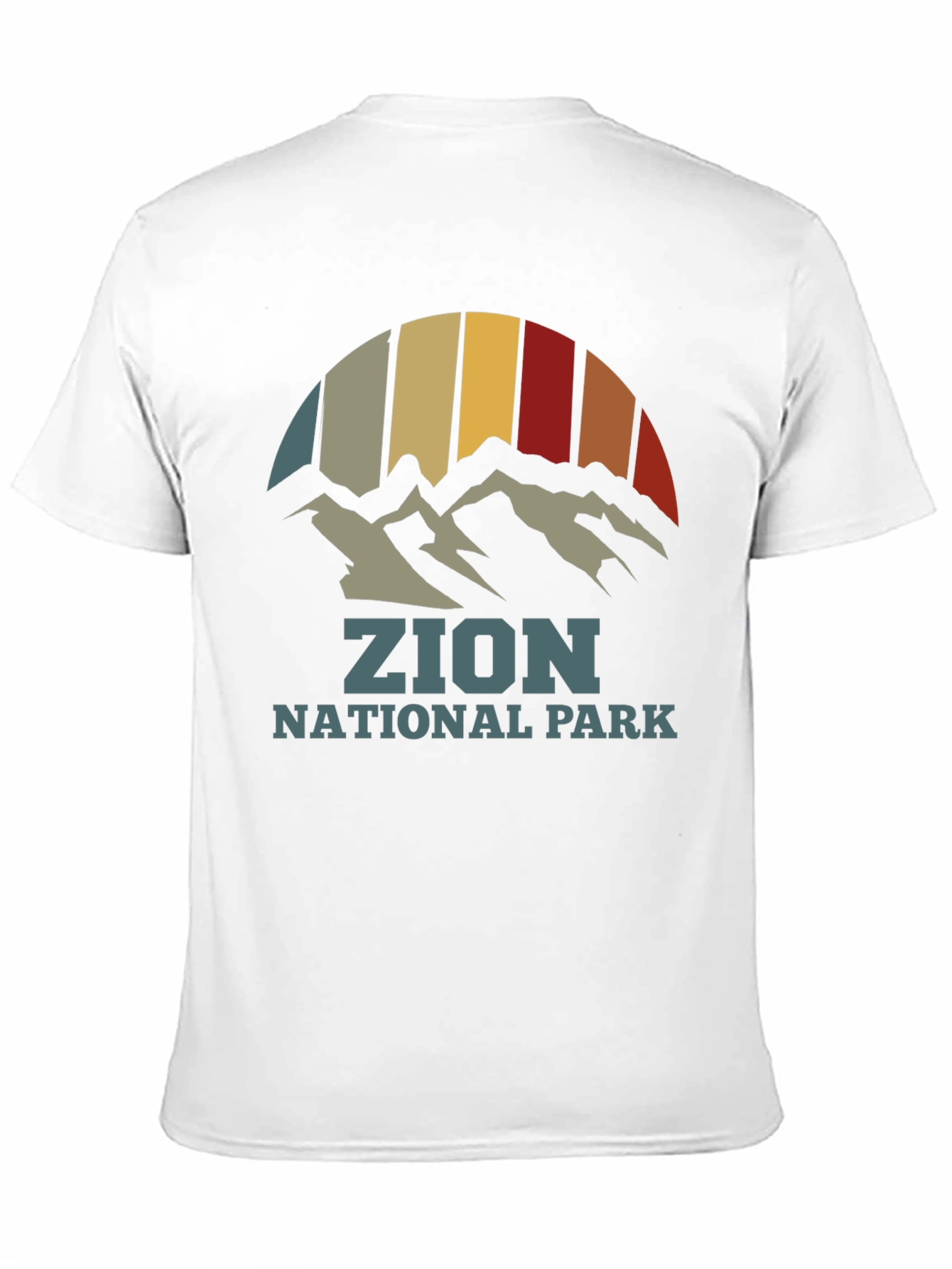 Zion National Park Retro Graphic T-Shirt