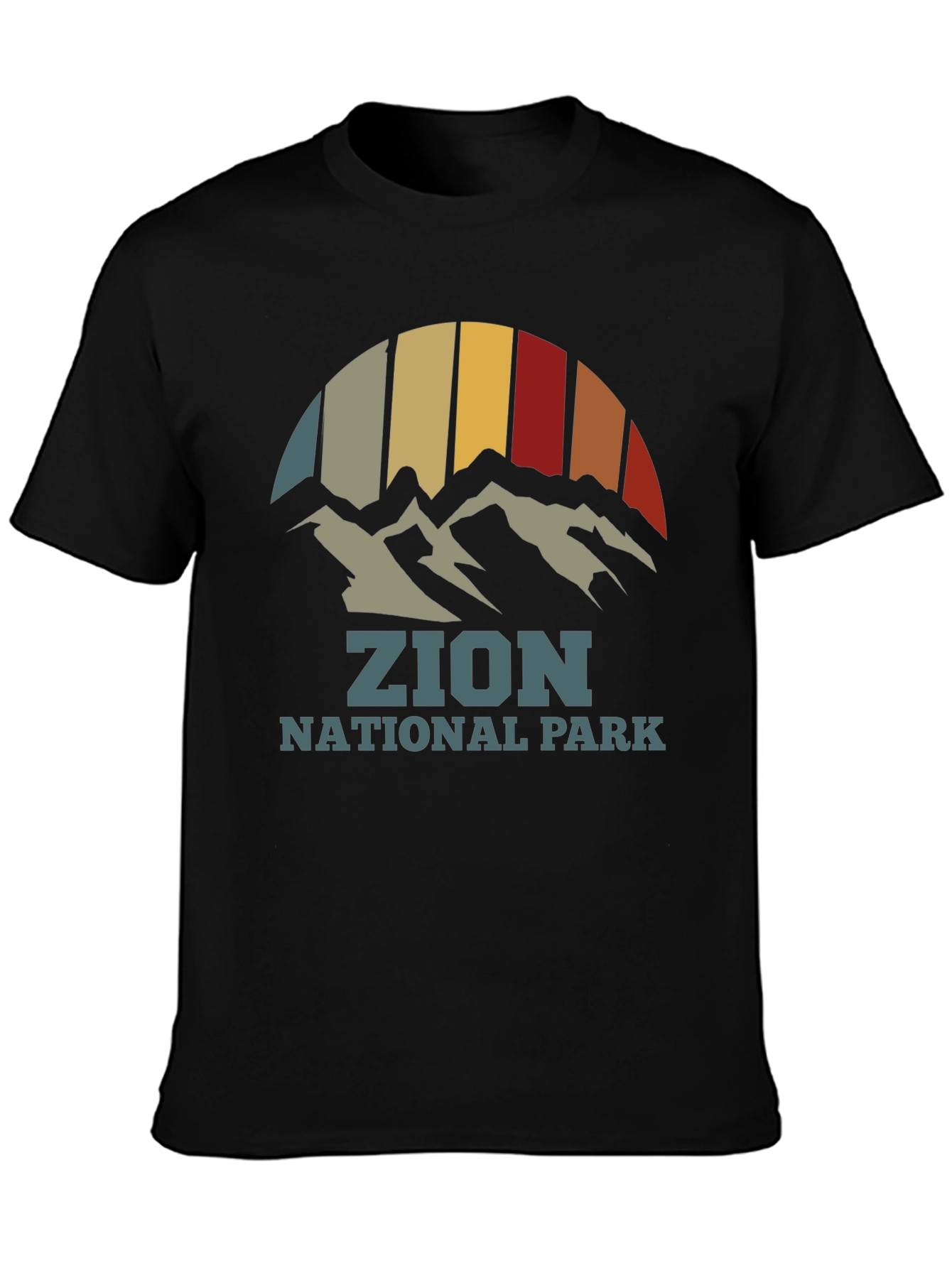 Zion National Park Retro Graphic T-Shirt